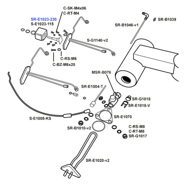 Kees Speedster 2009 Wide Group Neck Parts Ini Body
