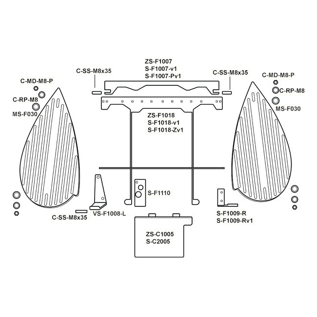 Kees Speedster Frame Panel