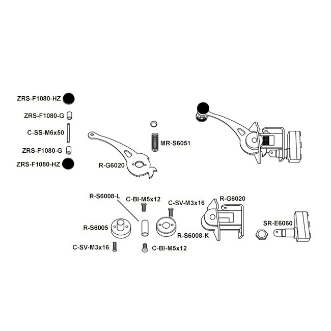 Kees Spirit Bastone Group Handle V1