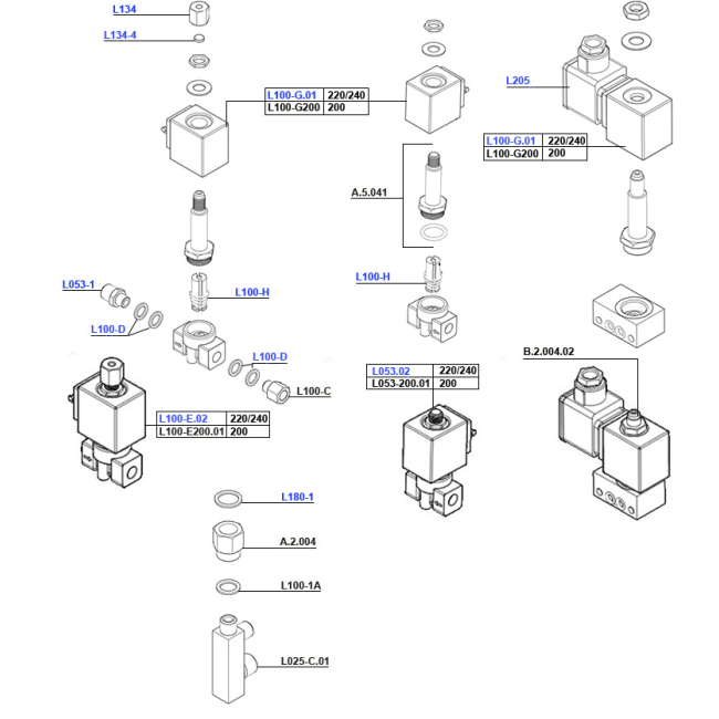 La Marzocco - PB Solenoid Valves