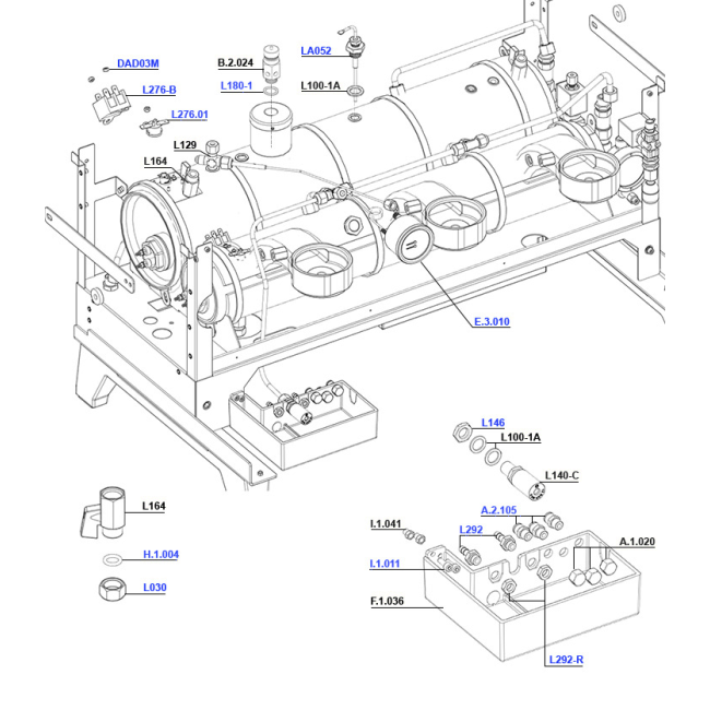 La Marzocco - PB Boiler and Fittings