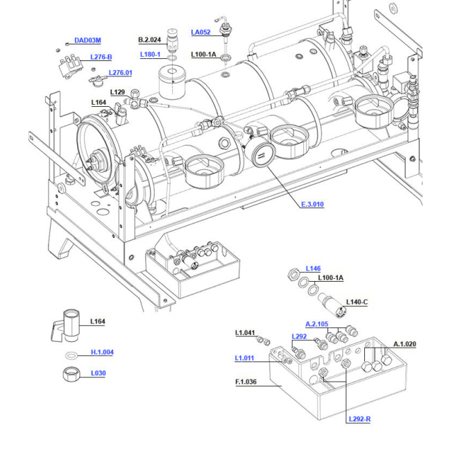 La Marzocco - PB Boiler and Fittings