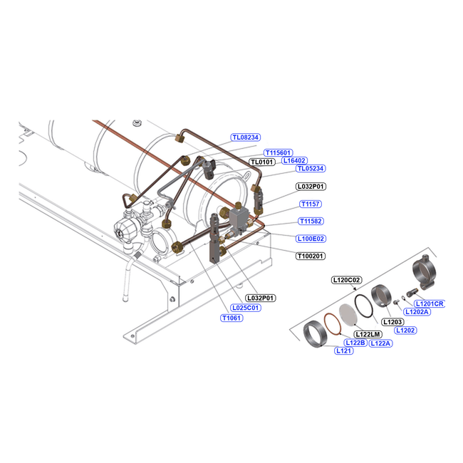 La Marzocco - PB Hydraulic Assembly 2