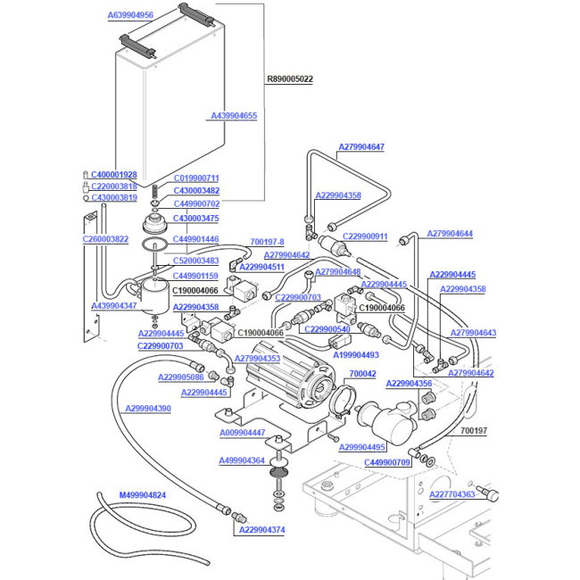 Rocket R58 Rotary Pump and Water Tank