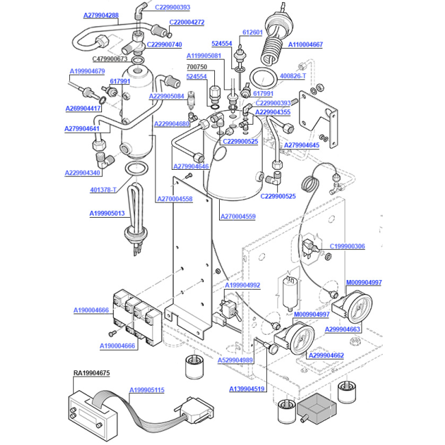 Rocket R58 Boiler and Elements