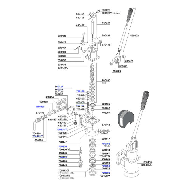 SM - Lever group head