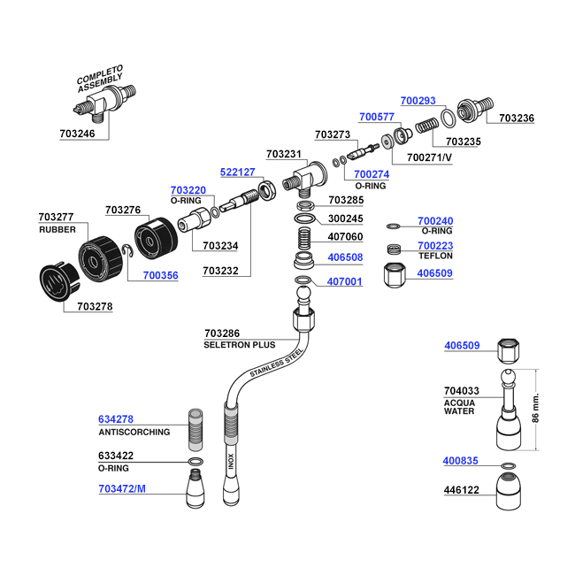 Spaziale - Steam and hot water valves 2