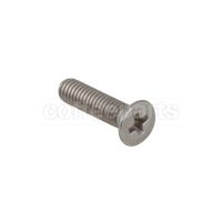 M3X12mm S/S flat philips head screw