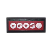 Gicar Touch Pad 5 Buttons 5 LED 16 Pin