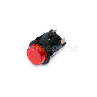 Red Bipolar Push Button 16A 250V with Indicator Lamp