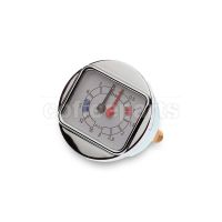 Double Scale Pressure Gauge 0-3/0-15 Bar Ø 63mm 1/8" M Connection