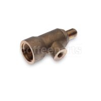 Steam/Water Valve Assembly with Rubber Seal – Conical Connection 1/4"