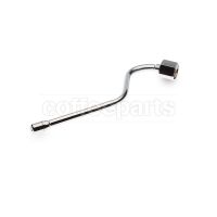 Chromed Steam Wand with Articulated Joint Ø 10mm, 3/8"F Nut, 225mm