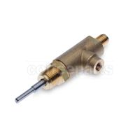Steam/Water Valve Assembly With Rubber Seal – Conical Connection 1/4"