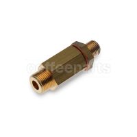 Charge Block 3/8" M × 1/4" M Hex. 21mm — H. 61mm