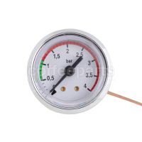 Manometer 0–2.5 Bar with Capillary Tube – 1/8" F Connection – Frame Ø 50mm
