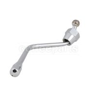 Chromed Steam Pipe Assembly Ø 8mm with 3/8F Nut – 175mm Length