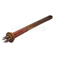 3 Group Heating Element 230/400V 5100W 6-Pole with Probeholder Thread 1¼" L.460mm