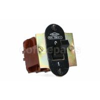 Black Bipolar Lever Switch 16A 250V 22×30mm