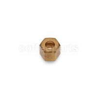 Nut G. 1/8"F Flat with Hole Ø 6.4mm