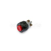 Red Unipolar Push-button 250V 0.7A Ø 19mm Head Ø 15mm Hole