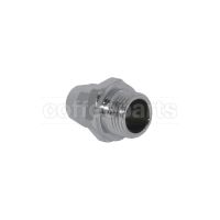 Chromed Outlet Group Plug H. 37mm