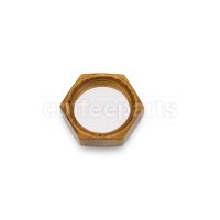 Brass Ferrule G. 3/8" - H. 6mm - HEX.21mm