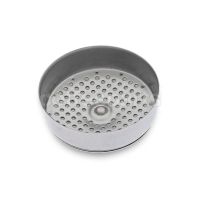 Caulked Double Shower Screen Ø Hex. 60mm Ø Inn. 57mm H. 18mm