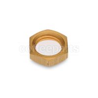 Brass Ferrule Nut Ø 1/4" H. 5mm HEX.17mm