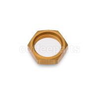Brass Ferrule G. 1/2" — H. 7mm — HEX.25mm