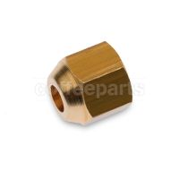 Nut G. 1/4F Folder - Hole Ø 6.5mm - H. 16mm - Hex. 17mm