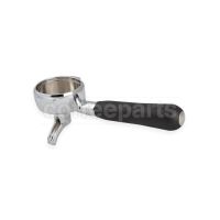 Portafilter 1 Cup with Polished Handle M12 Thread and Spring Filter Fixing
