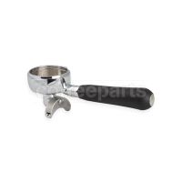 Portafilter 2 Cups with Polished Handle M12 and Spring Filter Fixing