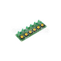 Push-button Board Gicar 6 Buttons-6 LED 16 Pin (9.9.11.99GCC)