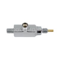 Water/Steam Chromed Tap Assembly – Connection 1/4" M × 3/8" M