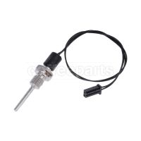 Stainless Steel NTC Temperature Probe 1/8M — Bulb Ø 3.3×24mm, Wire 260mm