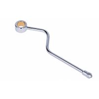 Chromed Steam Pipe Ø 8mm with 4-Hole Spray Tip – 200mm Length, Ø 20mm Joint