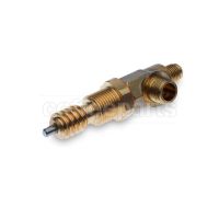 Steam/Water Valve with Thread 4mm Conical Connection 1/4–3/8M