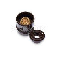 Water/Steam Tap with Brown Knob – Thread 4mm