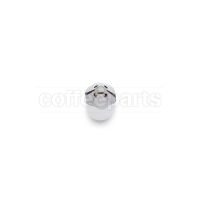 Chromed Female Steam Nozzle M10×1 Ø 12×16mm 4 Holes Ø 1.6mm