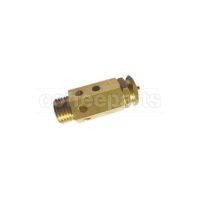 Autocertified Boiler Safety Valve G. 1/4M 1.6 Bar H. 42mm