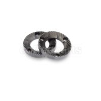 Grinding Burrs Pair Right-hand 54×31×8mm 3 Holes