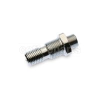 Chromed Brass Valve Pin – 3 Threads, Pitch 2mm, HEX.26mm