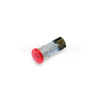 Red Pilot Lamp 250V 120°C – Head Ø 14mm, Hole Ø 12mm