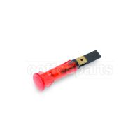 Red Pilot Lamp 250V 120°C Head Ø 13.5mm Hole Ø 10mm