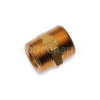 Brass Fitting G. 3/4" M×3/4" M Hex. 26mm