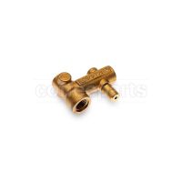 Vibration Pump By-Pass Valve Fluid-o-Tech – Inlet Ø M12×1, Outlet G. 1/8", Drain Ø 8mm