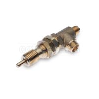 Steam/Water Valve Without Tube – Flare Connection 1/4" M × 3/8" M
