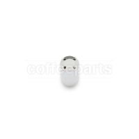 Chromed Female Steam Nozzle M10×1 Ø 12×17mm 4 Holes Ø 1.5mm