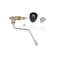 Steam Valve with Steam Hose and Handwheel